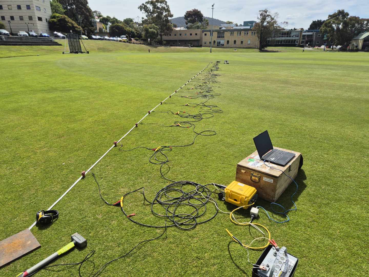 Seismic surveys Tasmania to identify competent bedrock zones